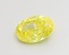 1.68 Ct. Fancy Vivid  Yellow Oval Lab Grown Diamond
