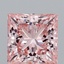 1.79 Ct. Fancy Intense Pink Princess Lab Grown Diamond