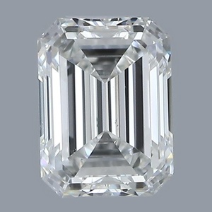 Emerald diamond — real photo