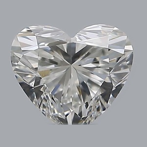 Heart diamond — real photo