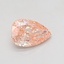 0.53 Ct. Fancy Vivid Pink Pear Lab Grown Diamond
