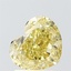 2.09 Ct. Fancy Intense Yellow Heart Lab Grown Diamond