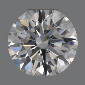 Round diamond — real photo