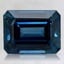 9.1x7mm Blue Emerald Sapphire