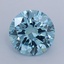 1.51 Ct. Fancy Intense  Blue Round Lab Grown Diamond