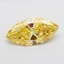 4.51 Ct. Fancy Brownish Yellow Marquise Lab Grown Diamond