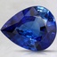 10x8mm Blue Pear Sapphire