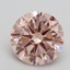 2.70 Ct. Fancy Intense Pink Round Lab Grown Diamond