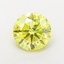 1.02 Ct. Fancy Vivid  Yellow Round Lab Grown Diamond
