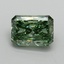 1.52 Ct. Fancy Vivid Green Radiant Lab Grown Diamond