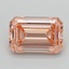 2.75 Ct. Fancy Vivid  Pink Emerald Lab Grown Diamond