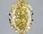 5.08 Ct. Fancy Intense Yellow Oval Lab Grown Diamond