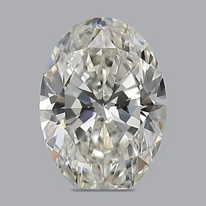 Oval diamond — real photo
