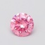 1.00 Ct. Fancy Vivid  Pink Round Lab Grown Diamond