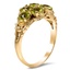 The Rafi Ring, smalltop view on a hand