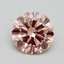 2.70 Ct. Fancy Intense Pink Round Lab Grown Diamond
