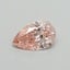 0.32 Ct. Fancy Vivid Pink Pear Lab Grown Diamond