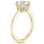 18K Yellow Gold Regalia Diamond Ring, smallside view