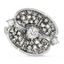 Retro Diamond Cocktail Ring