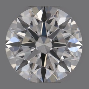 Round diamond — real photo
