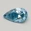 0.70 Ct. Fancy Intense Blue Pear Lab Grown Diamond