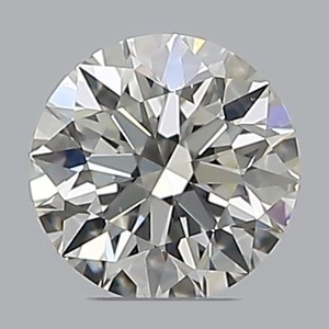Round diamond — real photo