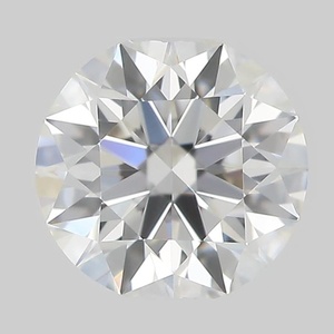 Round diamond — real photo