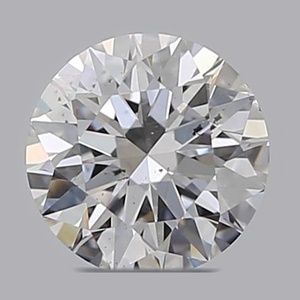 Round diamond — real photo
