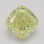 1.38 Ct. Fancy Yellow Cushion Diamond