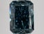 2.57 Ct. Fancy Vivid Blue Radiant Lab Grown Diamond