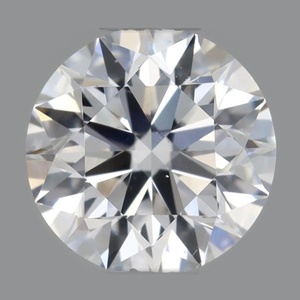 Round diamond — real photo
