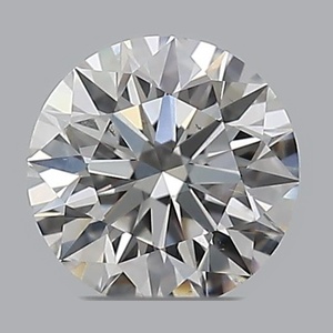 Round diamond — real photo