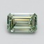 1.05 Ct. Fancy Intense Pacific Green Emerald Lab Grown Diamond