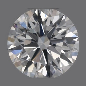 Round diamond — real photo