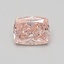 0.67 Ct. Fancy Intense Pink Cushion Lab Grown Diamond
