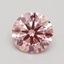 1.61 Ct. Fancy Intense Pink Round Lab Grown Diamond