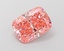 3.02 Ct. Fancy Vivid Pink Cushion Lab Grown Diamond