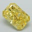 6.28 Ct. Fancy Vivid Yellow Radiant Lab Grown Diamond