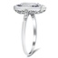 The Leonel  Ring, smalltop view on a hand
