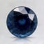 7.2x7.1mm Blue Round Sapphire