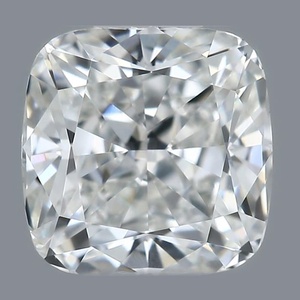 Cushion diamond — real photo