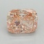 2.50 Ct. Fancy Intense Pink Cushion Lab Grown Diamond