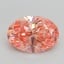 1.83 Ct. Fancy Vivid Pink Oval Lab Grown Diamond