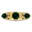 Custom Three-Stone Sapphire Ring