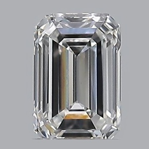 Emerald diamond — real photo