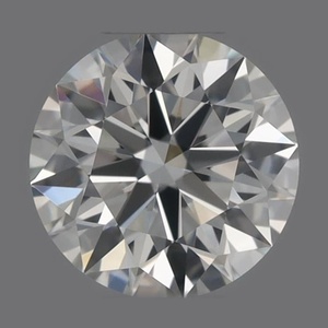 Round diamond — real photo