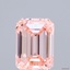 3.04 Ct. Fancy Intense Pink Emerald Lab Grown Diamond