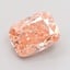 1.72 Ct. Fancy Intense  Pink Cushion Lab Grown Diamond