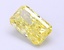 2.39 Ct. Fancy Vivid Yellow Radiant Lab Grown Diamond