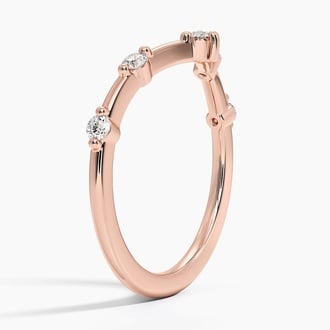 Aimee Contour Diamond Ring